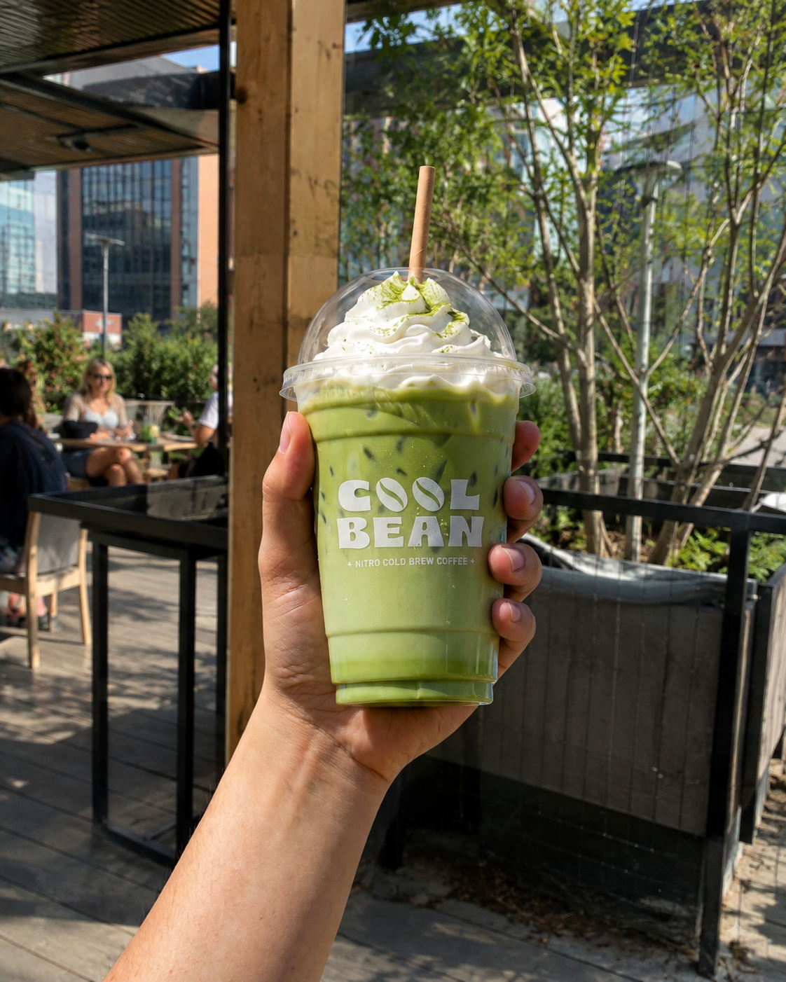 CoolBean matcha at the High Line