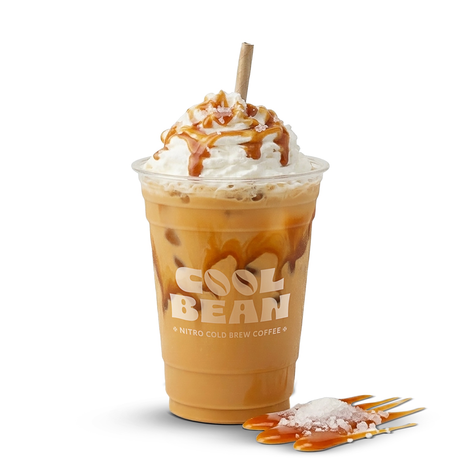 CoolBean salted caramel drink